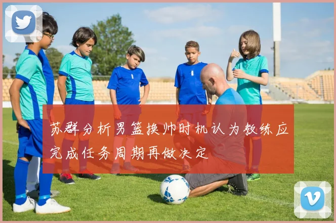 苏群分析男篮换帅时机认为教练应完成任务周期再做决定